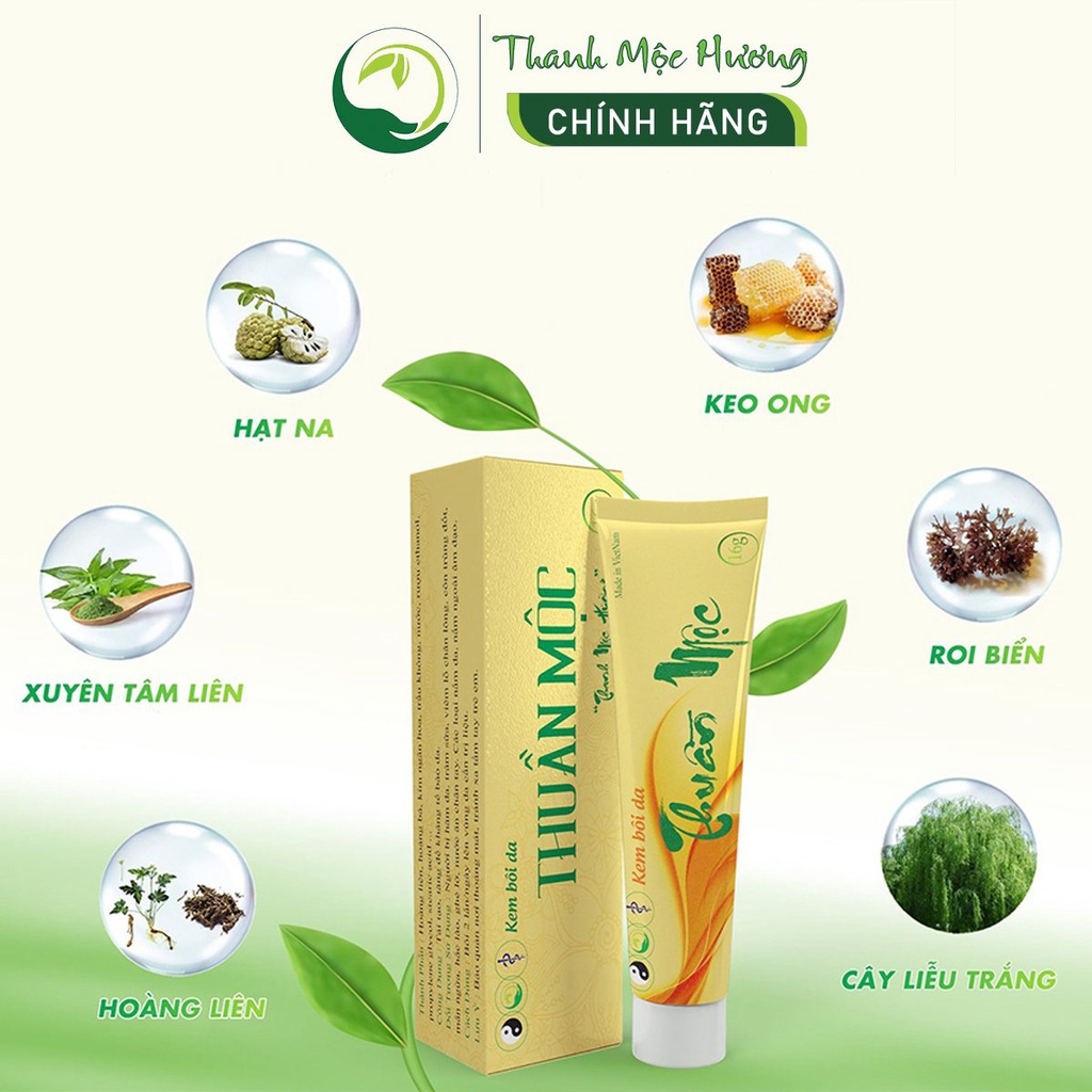 KEM BÔI DA THUẦN MỘC THANH MỘC HƯƠNG NGĂN NGỪA BỆNH DA LIỄU - HÀNG CÔNG TY
