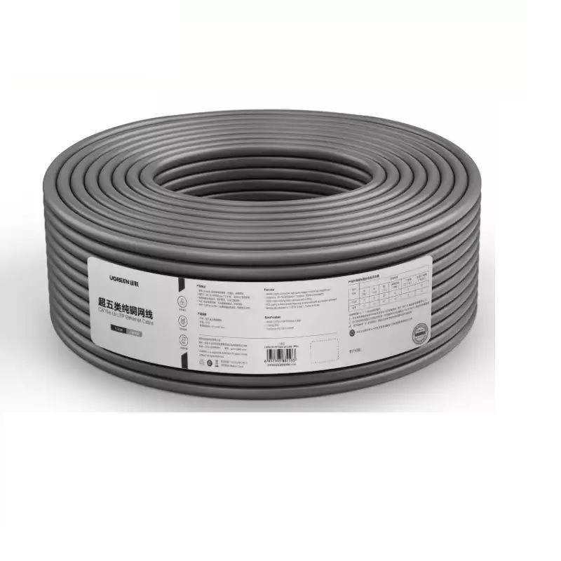 Ugreen 11253 100m màu xám dây mạng lan cat5e utp nw108