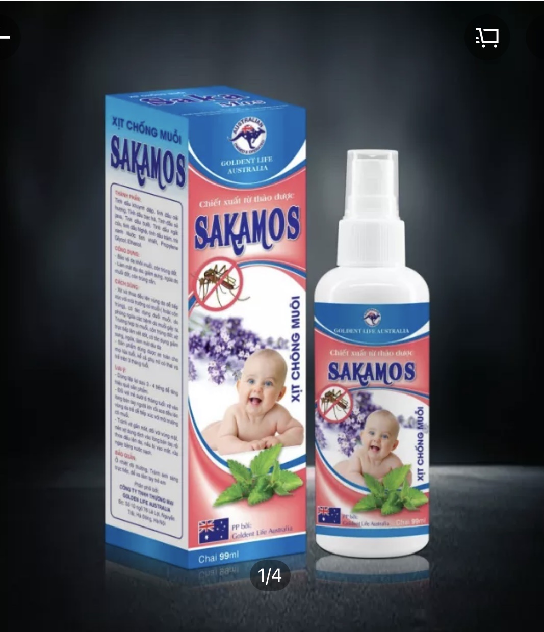 [Combo 02h] Tinh dầu thảo dược Xịt chống muỗi ,xua đuổi côn trùng SakaMost - Giúp bảo vệ da khỏi muỗi,côn trùng đốt,làm mát dịu da, giảm sung,ngứa do muỗi đốt, côn trùng cắn