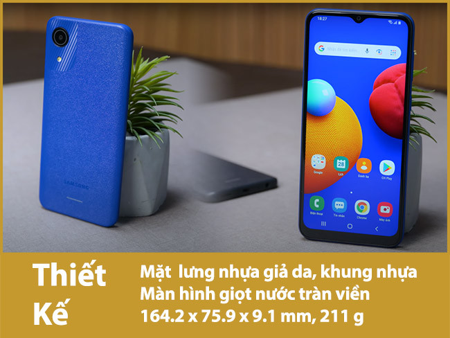 Samsung A03 Core Phone New Brand New, Genuine Device, Strong Configuration, Great for Playing Games or Studying Online, Social Media Apps, Zalo, Tiktk,..Facebook...12 Month Warranty, 30 Day Exchange Guarantee for Other Phones - 2