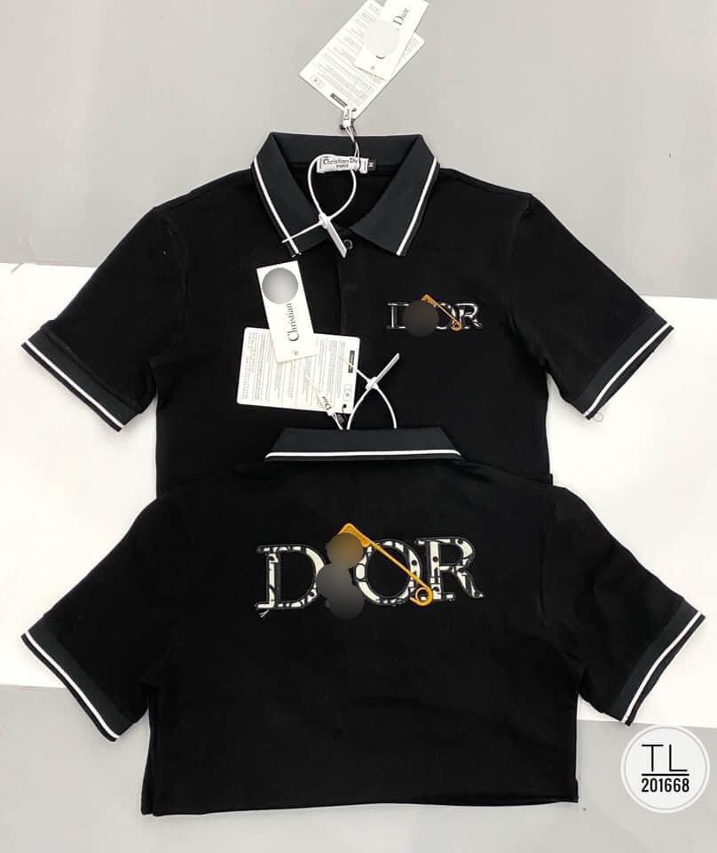 Áo thun nam, Áo polo in thêu họa tiết chữ Dl0P, vải thun cotton co giãn siêu thấm hút, tôn dáng đep, tạo nét sang trọng GU VN FASHION