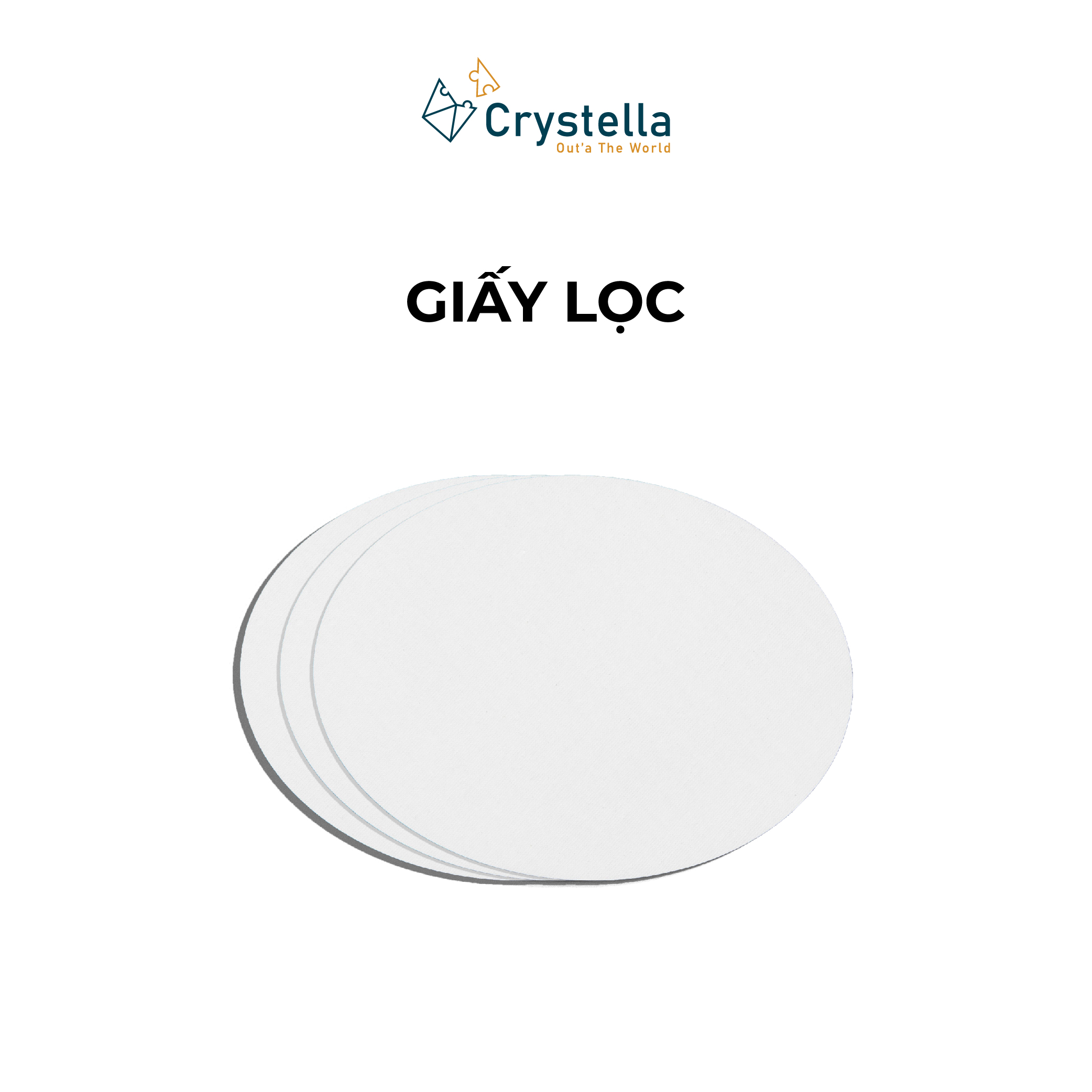Giấy lọc chuyên dụng trong thí nghiệm 11cm