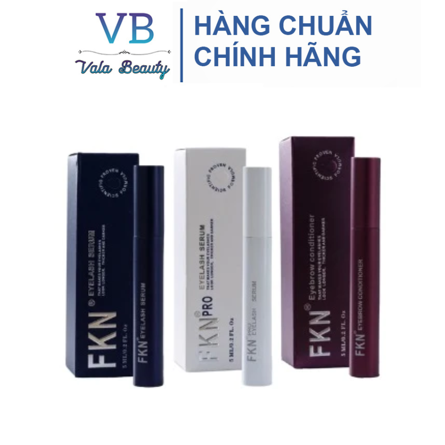 Dưỡng mi FKN chính hãng Mỹ 5ml, dưỡng mày FKN giúp dưỡng dài mi cong khỏe tự nhiên