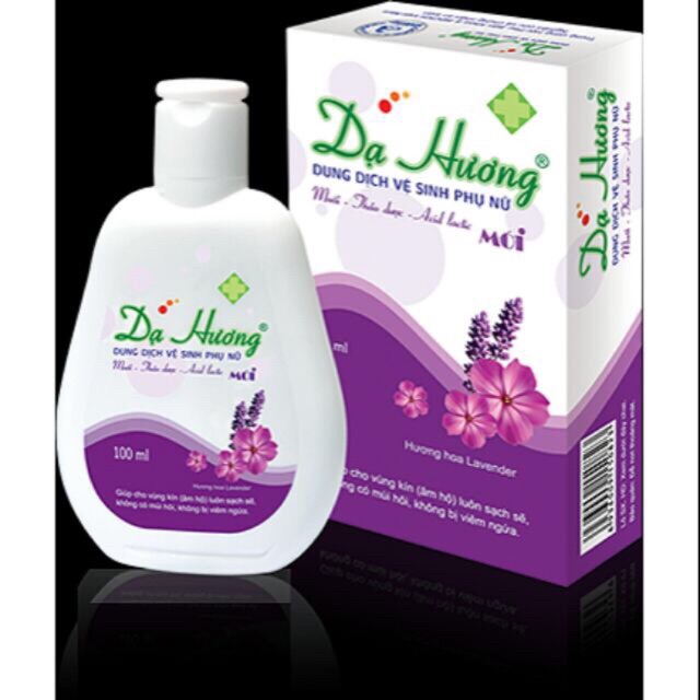 [HCM]Dung dịch vệ sinh phụ nữ Dạ Hương lavender chai 100ml