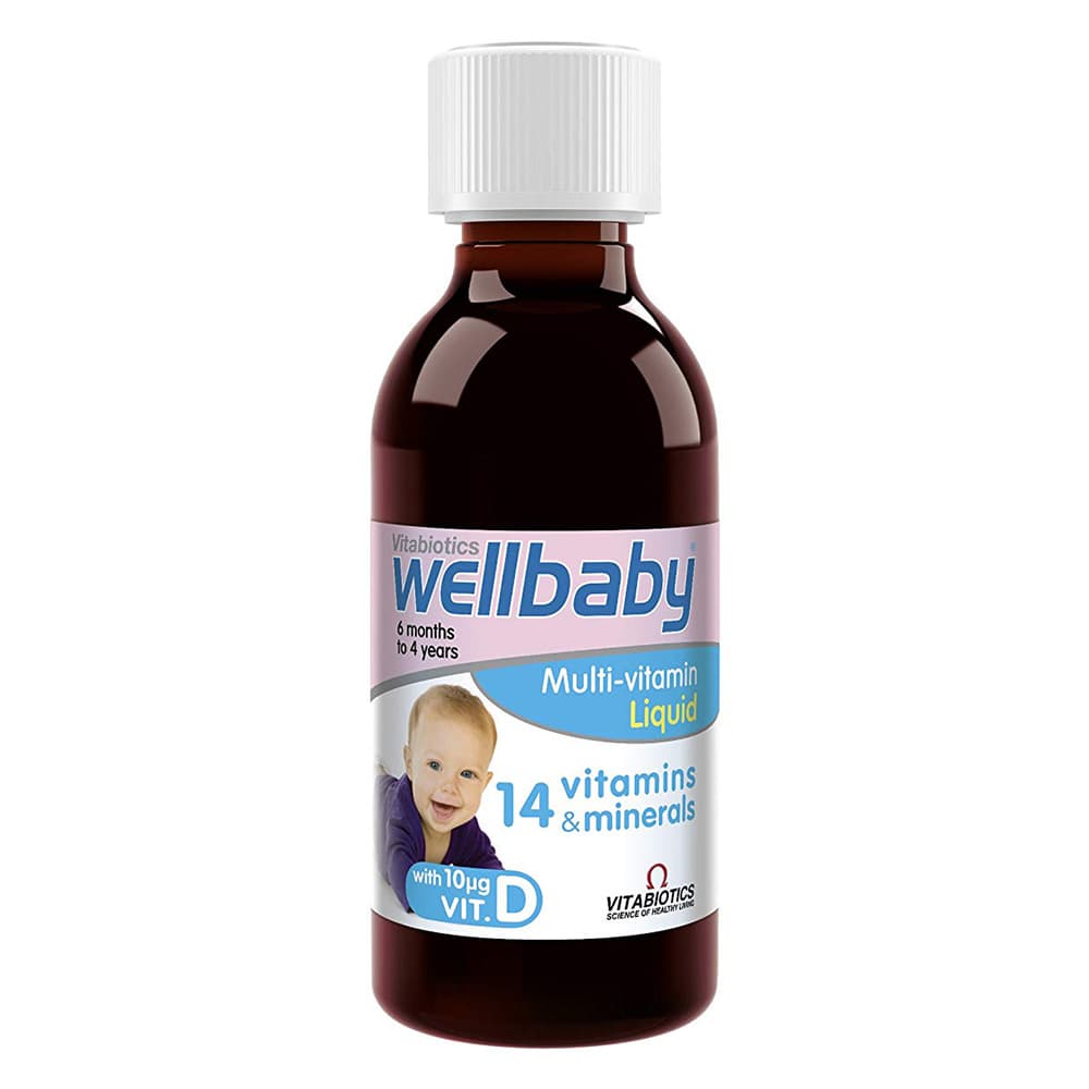 VITAMIN TỔNG HỢP WELLBABY- TĂNG ĐỀ KHÁNG CHO BÉ TỪ 6 THÁNG-4 TUỔI- HÀNG NỘI ĐỊA ANH