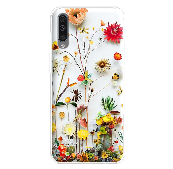 [HCM]Ốp lưng dẻo Nettacase cho điện thoại Samsung Galaxy A50 - 224 0065 FLOWER11