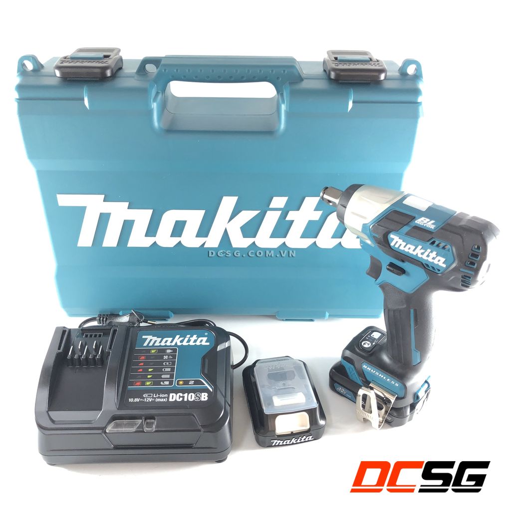 Máy siết bu lông dùng pin 12vmax makita tw161dsae