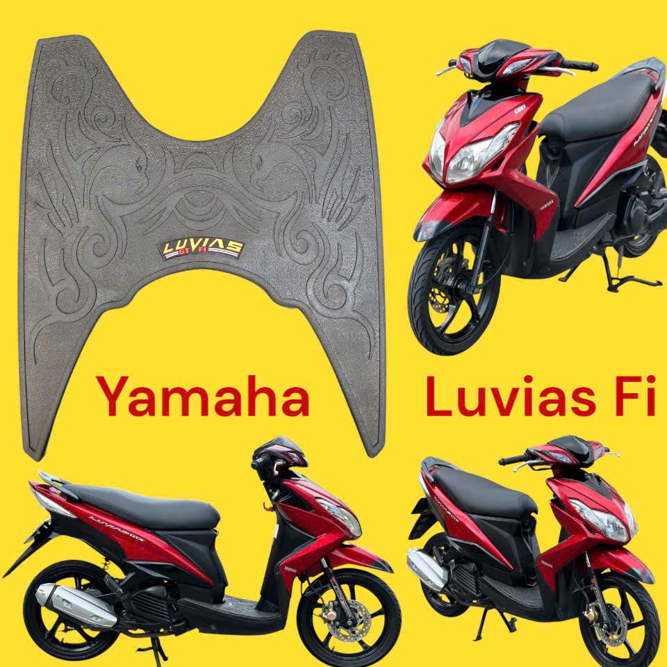 Thảm lót sàn xe LuVias fi,thảm để chân xe Yamaha Luvias fi Cao Su,lót chân luvias fi,lót sàn xe luvias fi