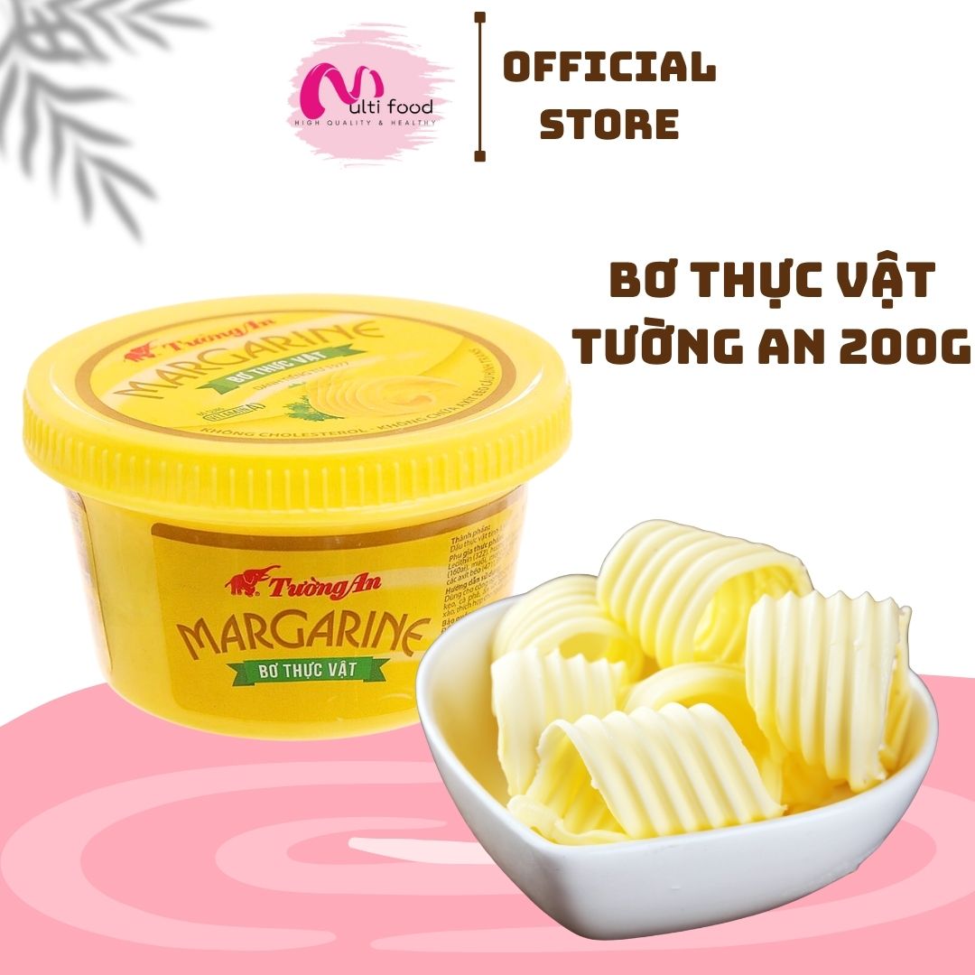 Bơ Thực Vật Tường An 200g (hộp lớn)