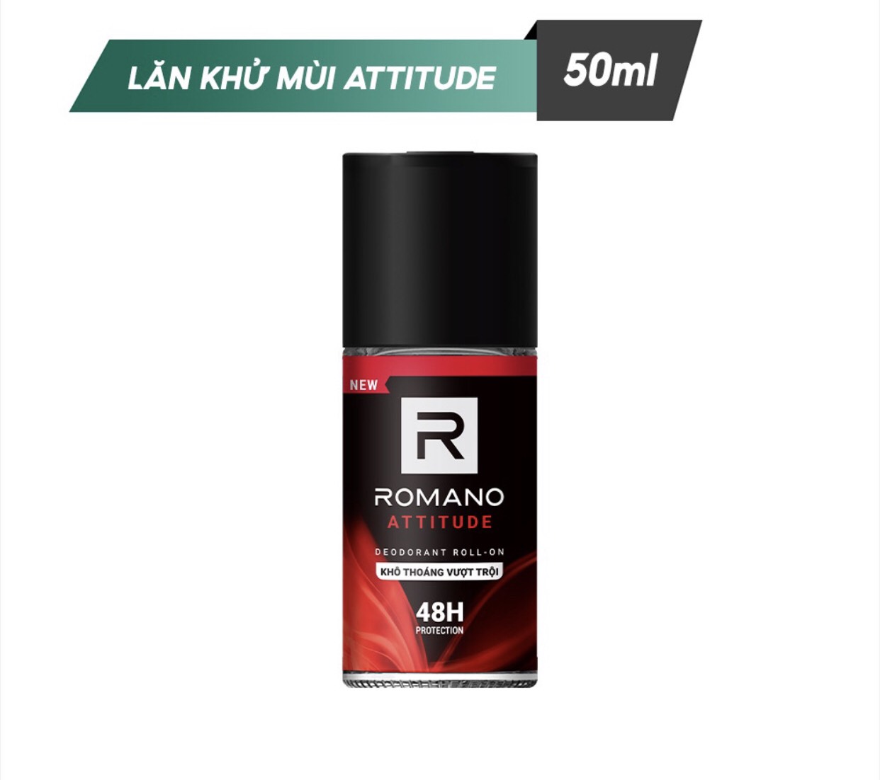 Lăn ngăn mùi cho Nam Romano Attitude 50ml