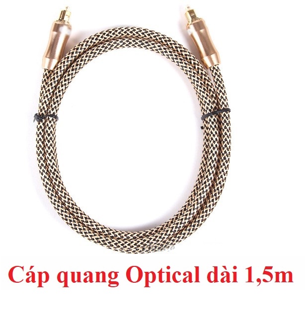 Dây optical audio 1,5m - chất lượng cao