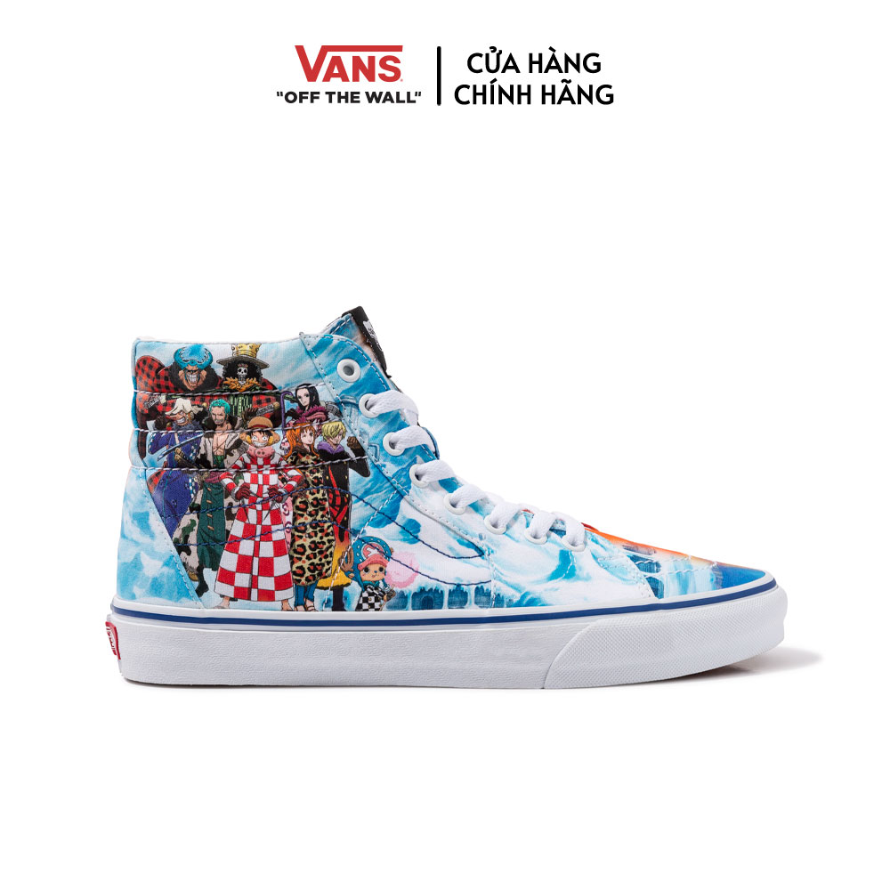 Giày vans sk8-hi vans x one piece h2t vn0007ns448