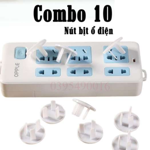 Bộ 10 nút bịt ổ điện an toàn cho bé