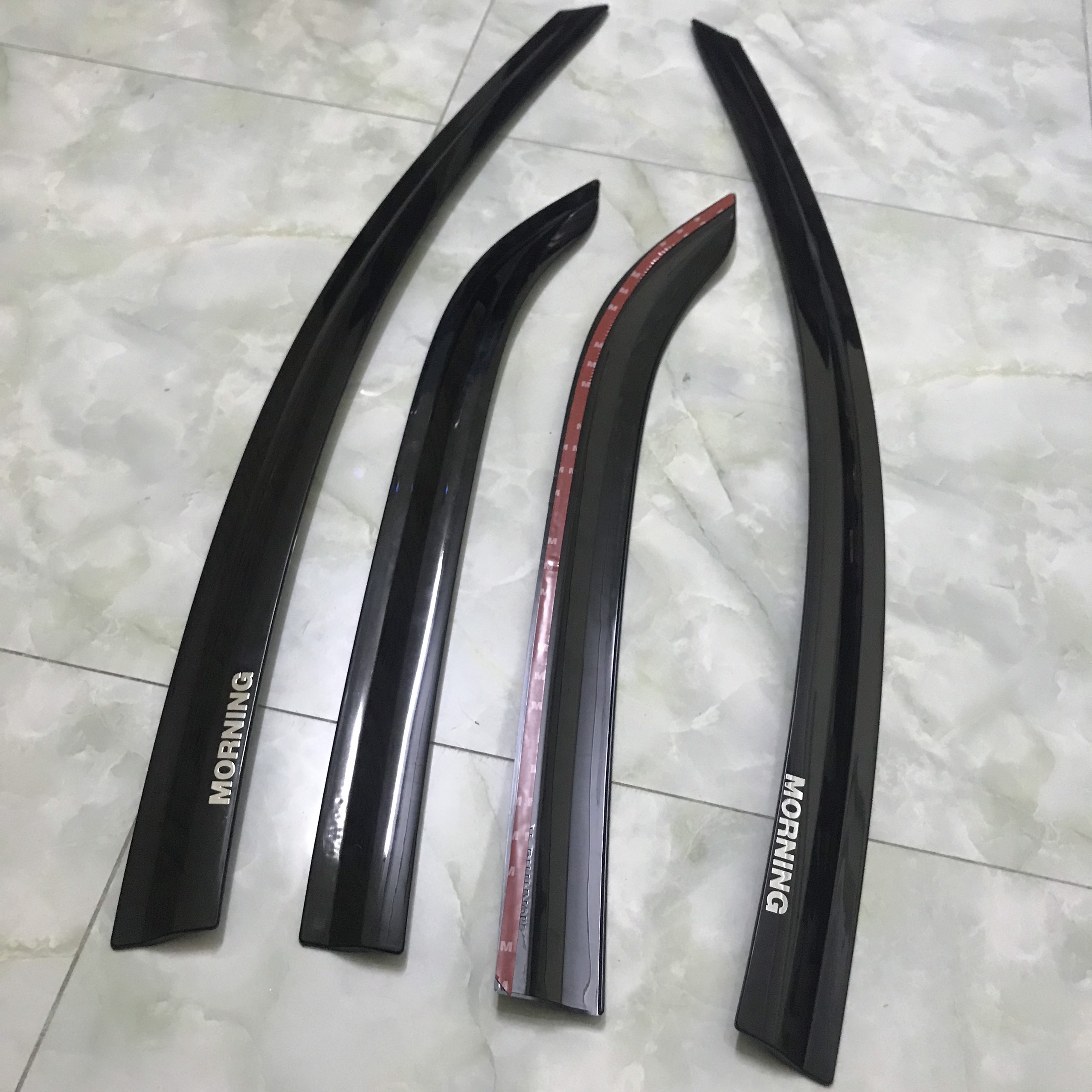 Bộ vè che mưa xe kia morning các đời từ 2009-2023