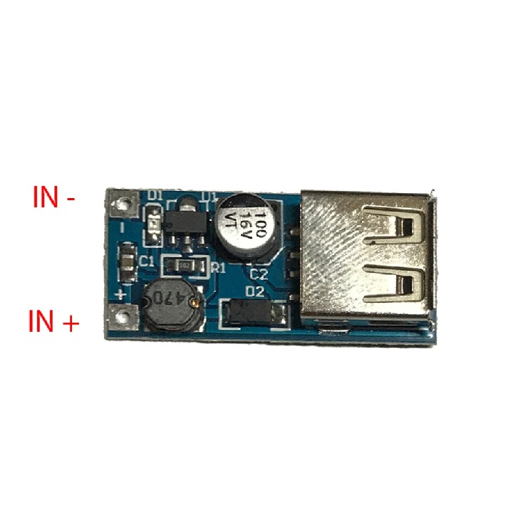 Mạch tăng áp 0.9v~5v lên 5v 600ma cổng usb