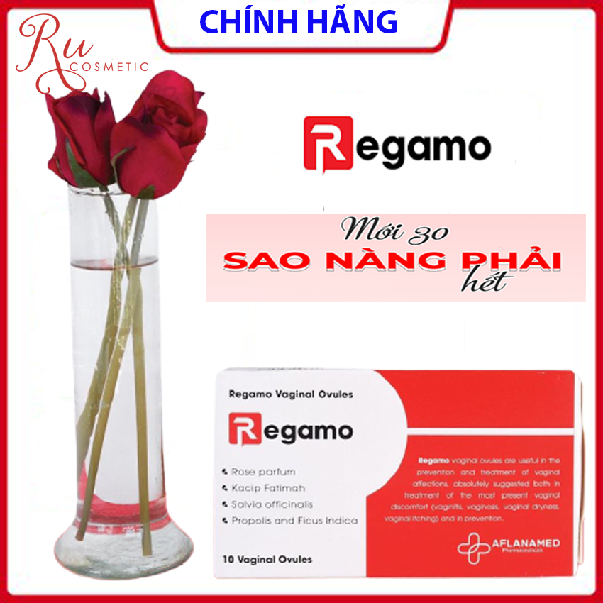 Viên đặt phụ khoa regamo, viên đặt regamo, viên đặt se khít vùng kín, viên đặt làm hồng " cô bé",