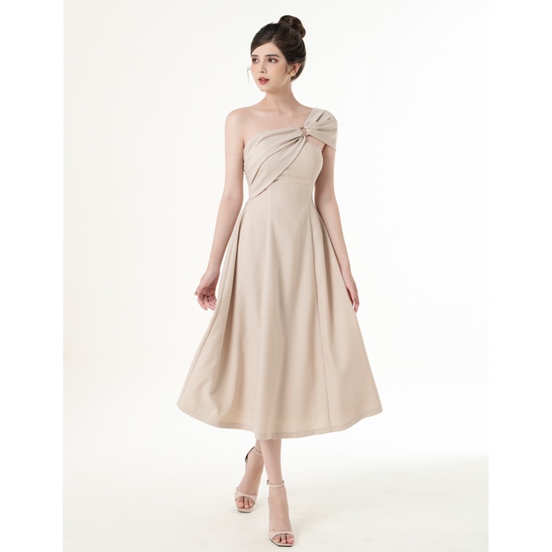 Đầm đi tiệc chéo vai thanh lịch - killy dress