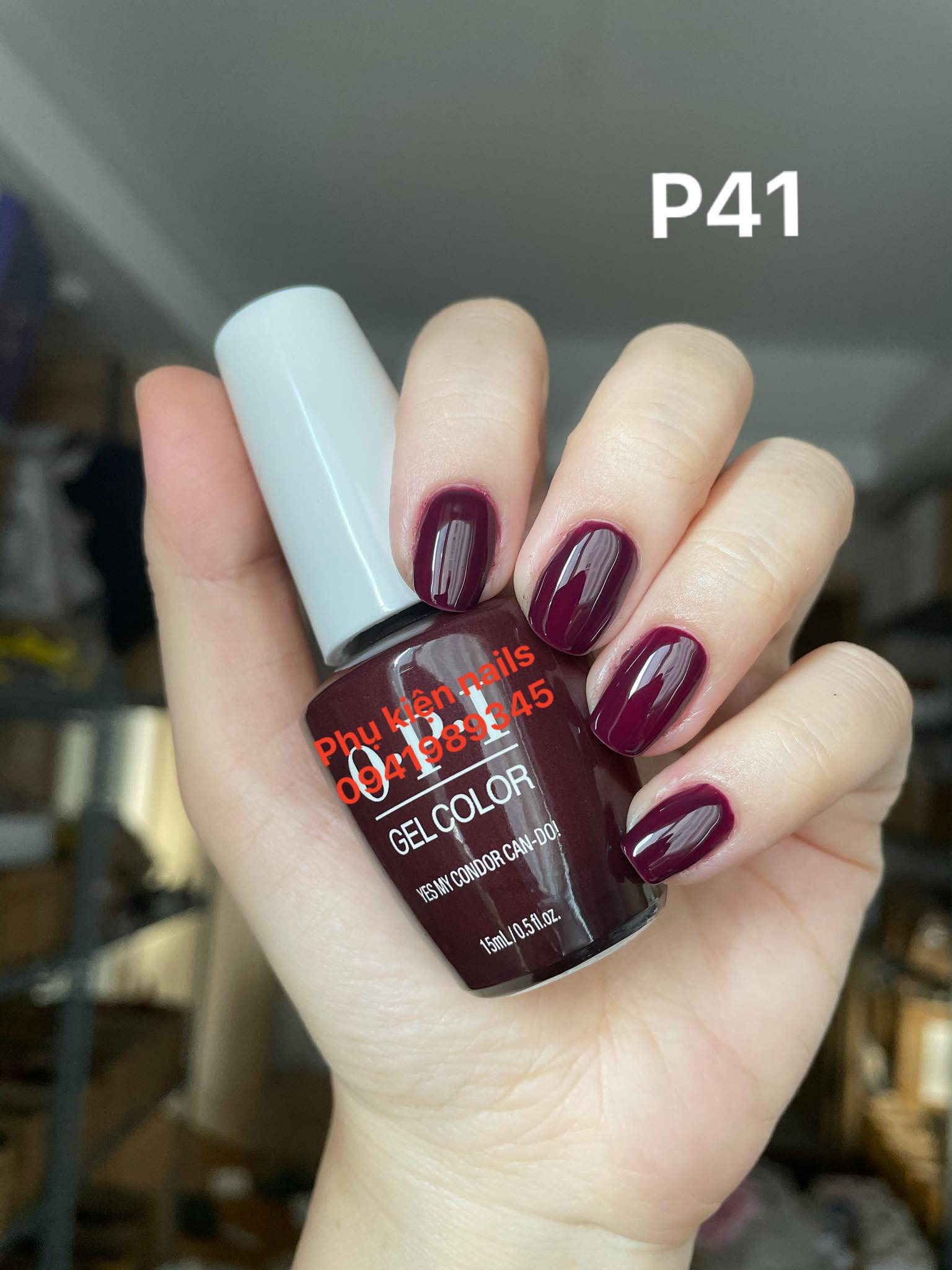 Sale 50% Sơn Gel Hơ Máy Opi (GCP41)