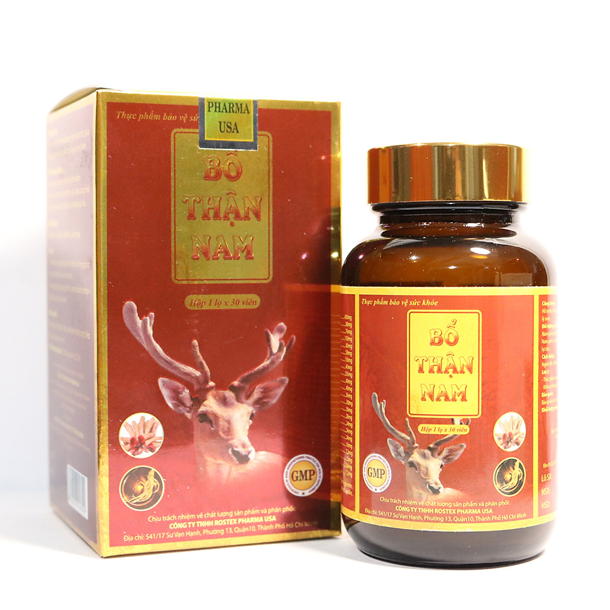 Viên uống bổ thận tráng dương Bổ Thận Nam 30 viên