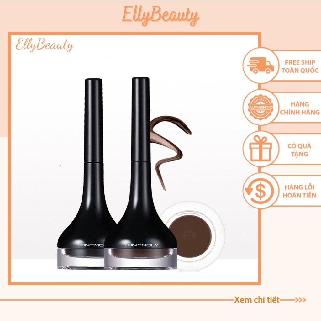 Gel kẻ mắt Tonymoly chống nước chính hãng Tony Moly