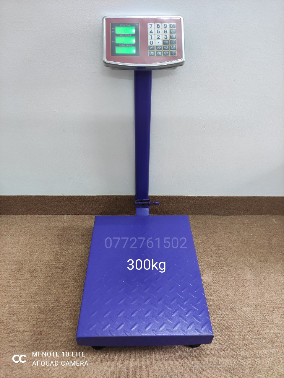 [HCM]CÂN ĐIỆN TỬ 150KG TÍNH TIỀN LƯU ĐƯỢC 7 MỨC GIÁ.