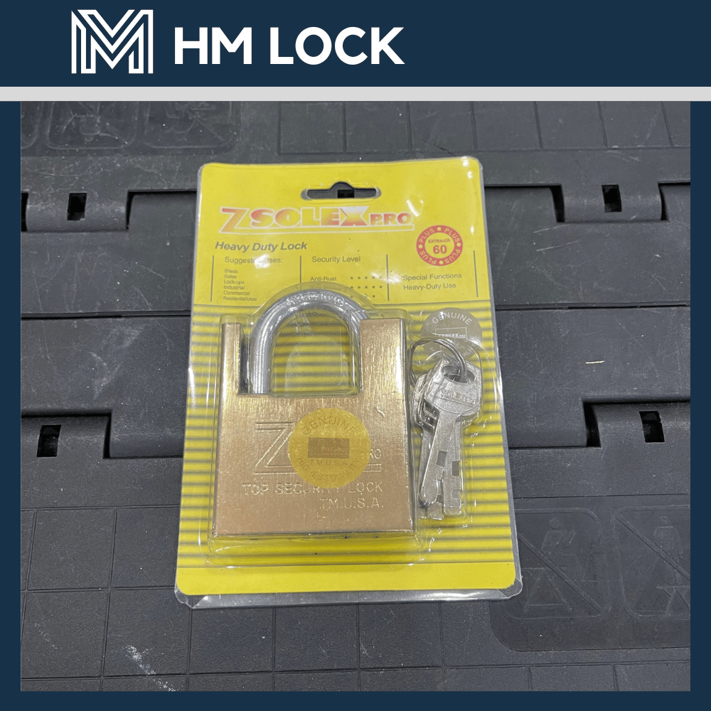 [CHỐNG CẮT] Ổ KHOÁ ZSOLEX CHỐNG TRỘM (50, 60MM) - THÉP CR-V KHÔNG GỈ CAO CẤP - SIÊU CỨNG CHỐNG NẮNG MƯA - HM LOCK