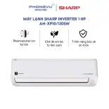 Máy lạnh Sharp Inverter 1 HP AH-XP10DSW - Plasmacluster Ion - Bảo hành 24 tháng