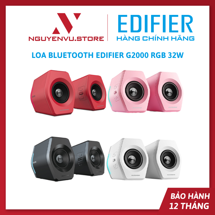 Loa bluetooth edifier g2000 rgb | công suất 32w - hàng chính hãng