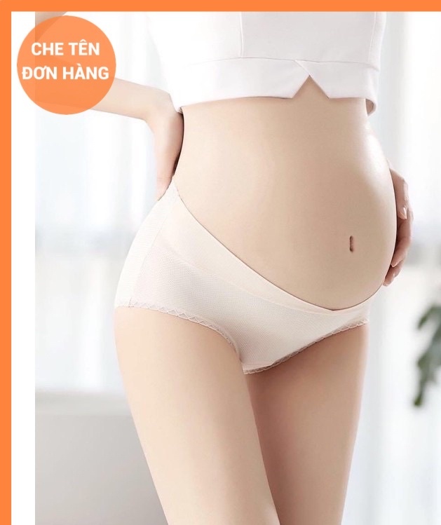Quần lót nữ, quần lót bầu su thông hơi cạp chéo siêu mềm mịn mát Doris.Bra