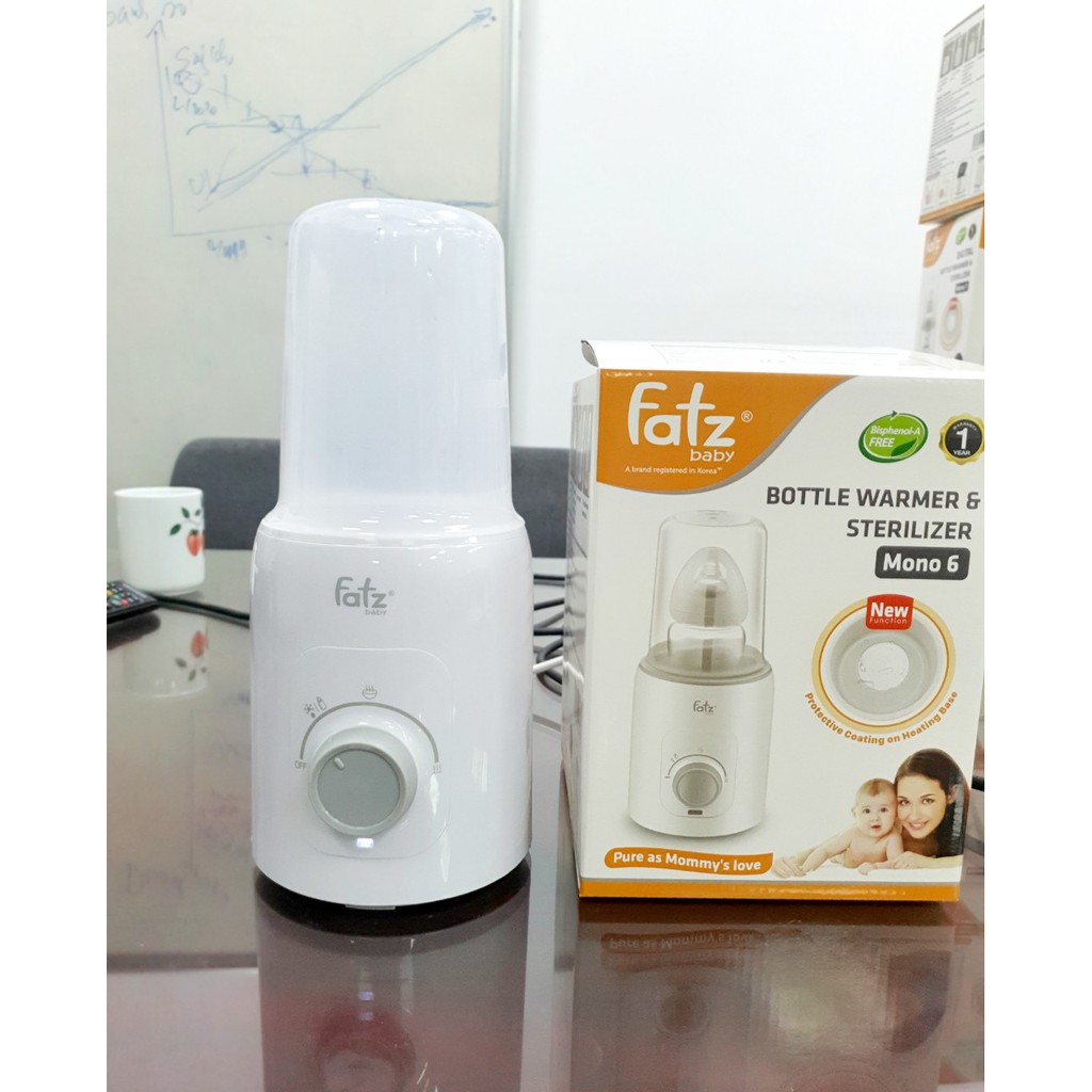 Máy hâm sữa và tiệt trùng Mono 6