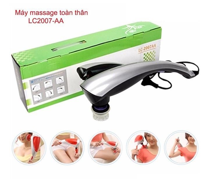 Massa Đấm Lưng Thê Hệ Mới , Massage Toàn Thân Lc 2007, Máy Masage Cầm Tay, Matxa Toàn Thân, Giảm Đau Cơ, Cổ Vai Gáy Hiệu Quả, Tạo Cảm Giác Thư Giãn Và Tăng Cường Tuần Hoàn Máu.