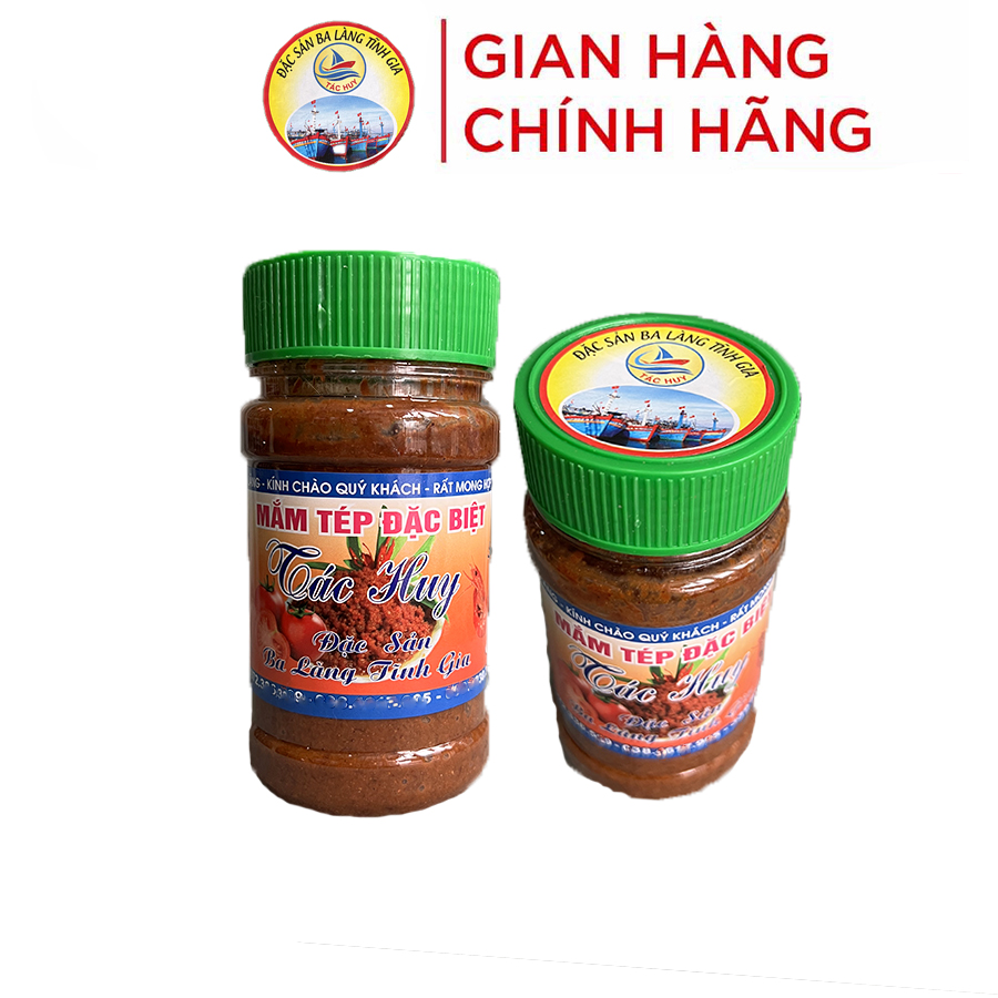 Combo 3 hộp mắm tép 400g/500g (Ba Làng Thanh Hóa)