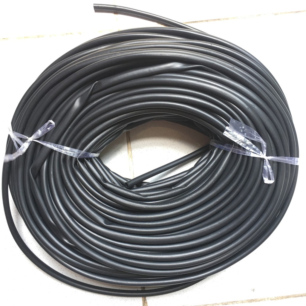 3 Mét Ống nhựa Đen bọc dây điện xe máy chống trầy 6mm-8mm-10mm