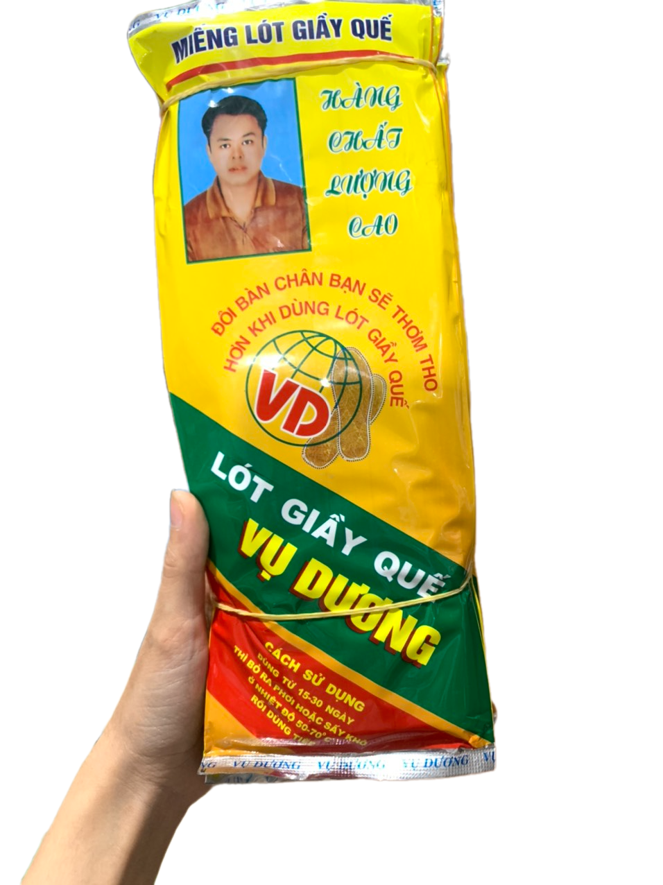  1 đôi Lót giày; lót quế chính hãng Vụ Dương cao cấp đủ size 