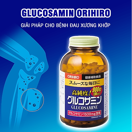 GIẢM 5% ĐƠN 129K]Viên Uống Glucosamine Giảm Đau Bổ Xương Khớp Orihiro 900 Viên Nhật Bản | Lazada.vn