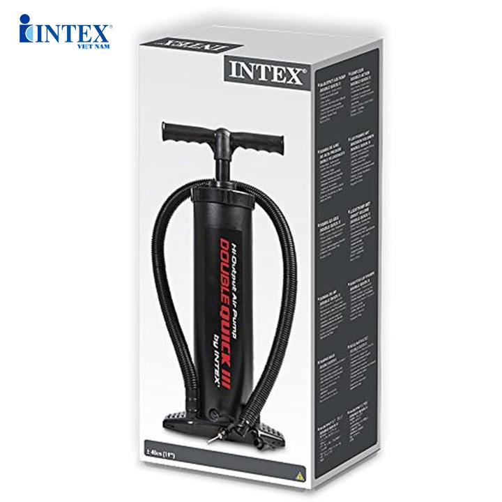 Bơm tay đứng loại to 2 chiều hút xả intex 68615
