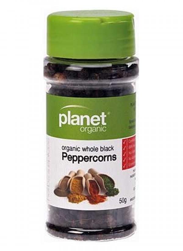 Hạt tiêu đen hữu cơ Planet Organic 50g