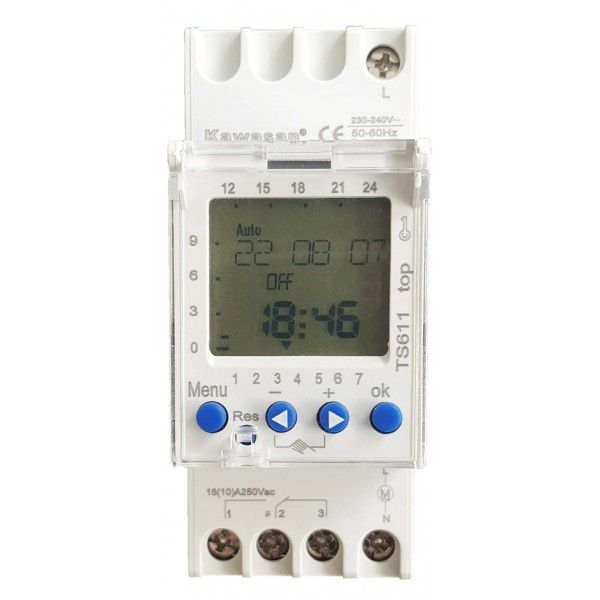 Công tắc hẹn giờ kỹ thuật số Kawasan KW-TS611