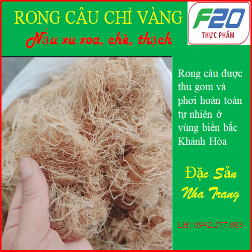 {1kg} Rong Câu Nấu Chè. Rau Câu Chỉ vàng nấu xu xoa bao ngon.