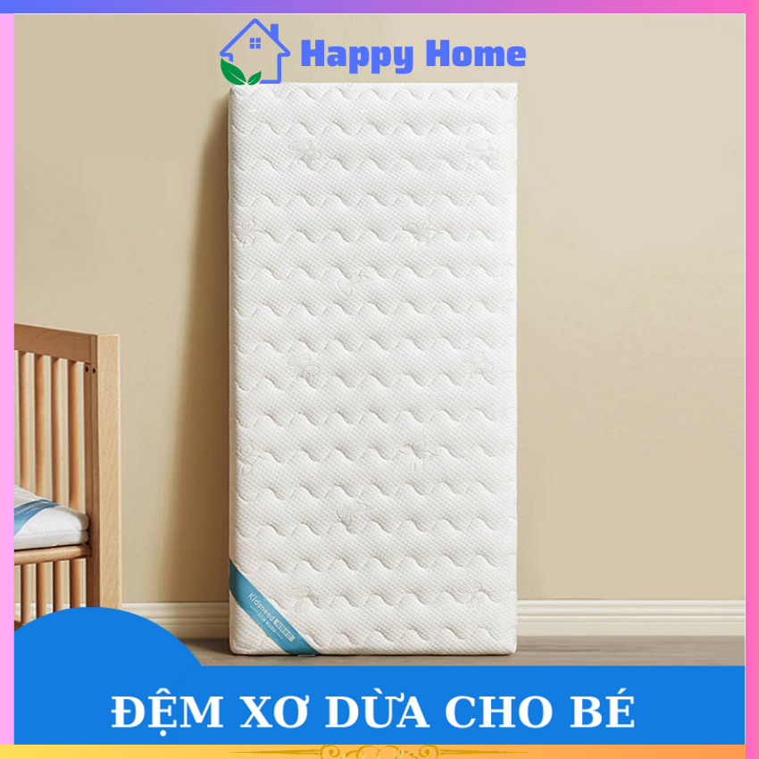 Nệm Xơ Dừa, Nệm Cho Cũi, Đệm Cho Bé Êm Ái , Thoáng Khí An Toàn Bảo Vệ Lưng Bé Yêu - HAPPY HOME