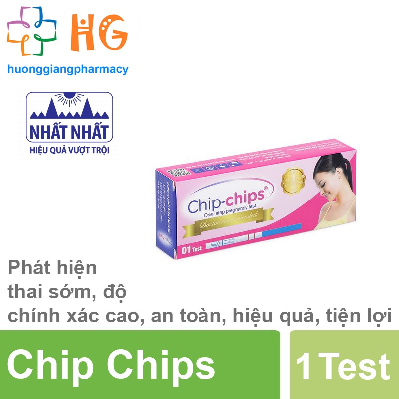Que thử thai Chip Chips