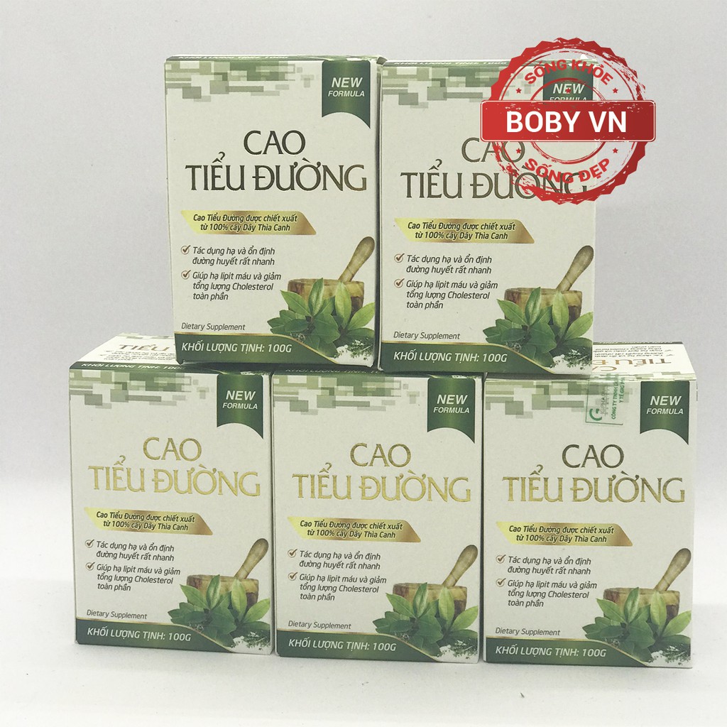 Cao Tiểu Đường - Dây Thìa Canh - Hỗ trợ Bệnh Tiểu Đường