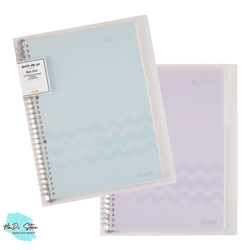 Klong sổ còng sắt 30 chấu size a4 80 tờ