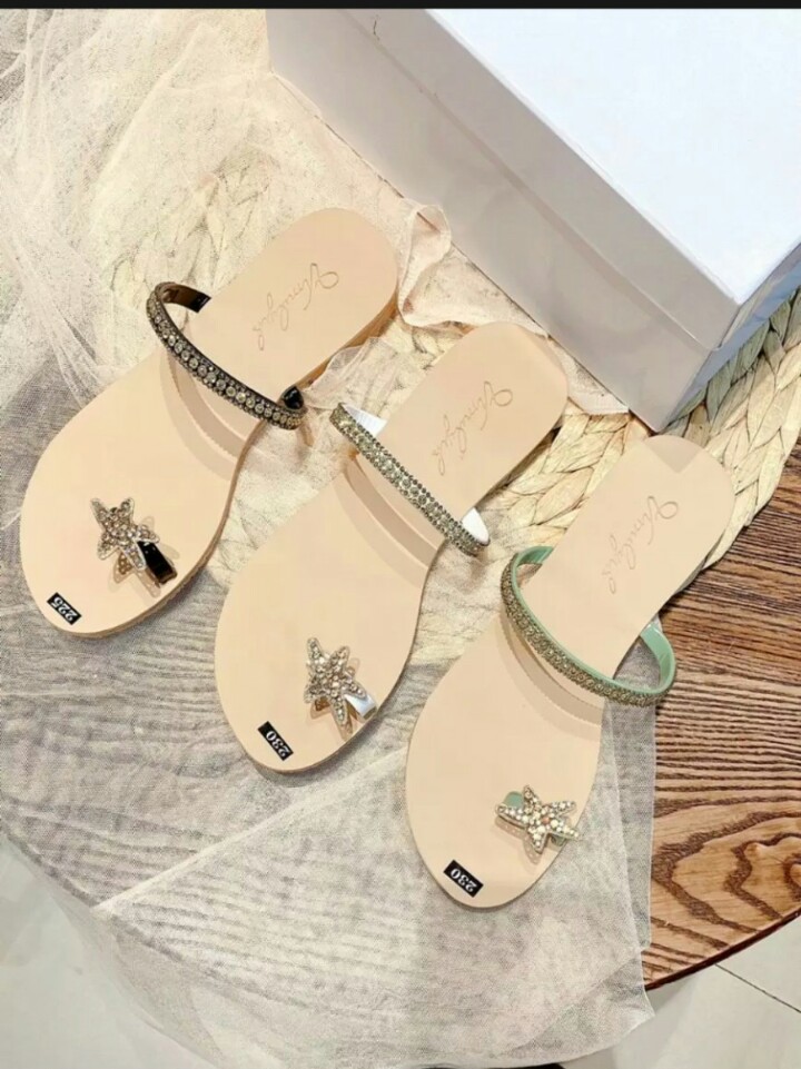 Dép xỏ ngón đính đá - dép nữ thời trang – dép đế bệt đính bướm đá - dép xỏ ngón quai mảnh – dép dây mảnh quai chéo – dép chữ h nữ - dép nơ xinh – dép bèo nhún đính ngọc