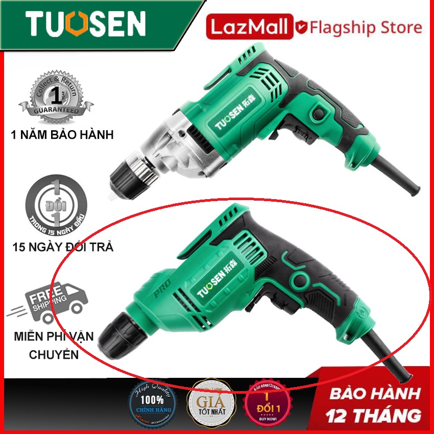 Máy khoan điện 450w và 710w tuosen