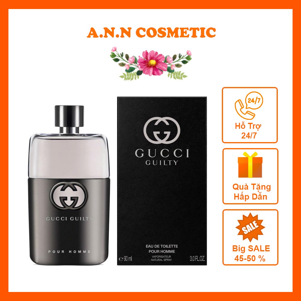 Nước hoa gucci gui cho nam 90 ml