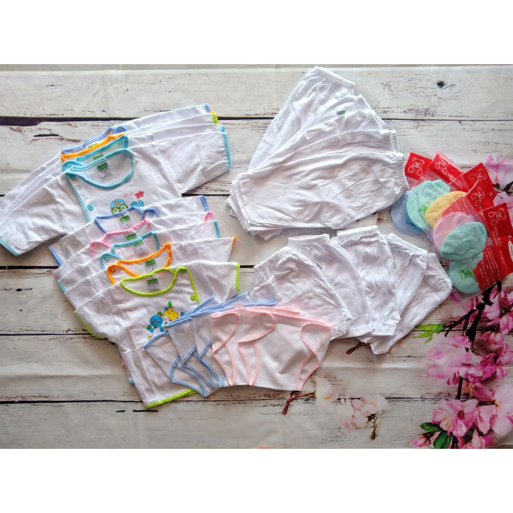 Combo 35 món đồ sơ sinh cho bé như hình cho bé 2-7 ký