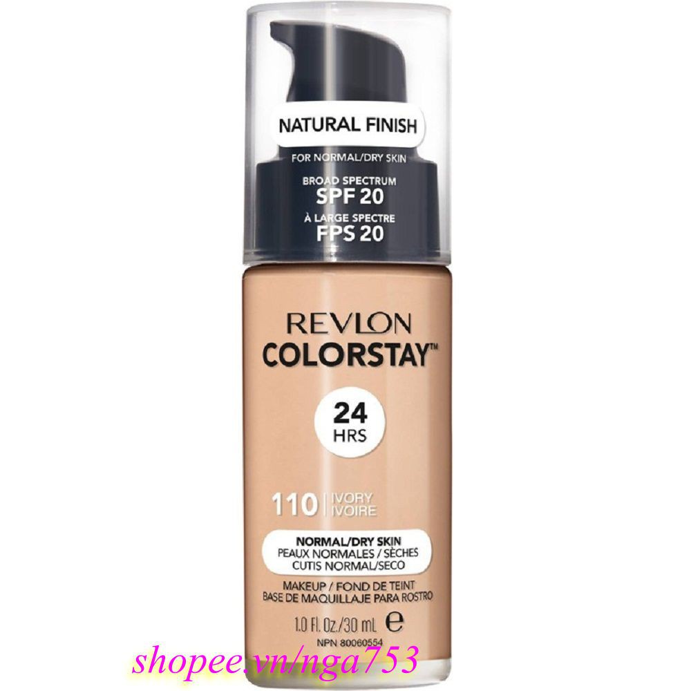 Kem nền Revlon Colorstay 24h Foundation số 110 - 30ml - Combination/Oily