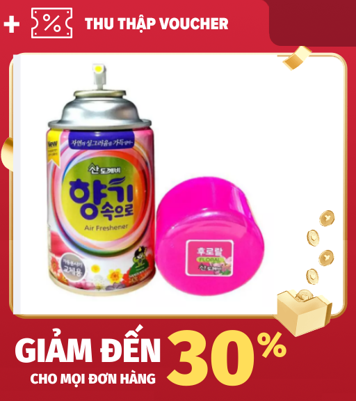 Nước hoa xịt phòng cao cấp Korea 300ml (Nhập khẩu và phân phối bởi Hando)(Mùi Peach)