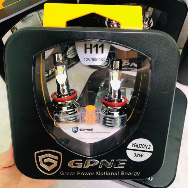 ( CÁ HEO SHOP) Bóng đèn LED GPNE chân H1 H4 H7 H11 H15 880 9005 9006 9012 siêu sáng